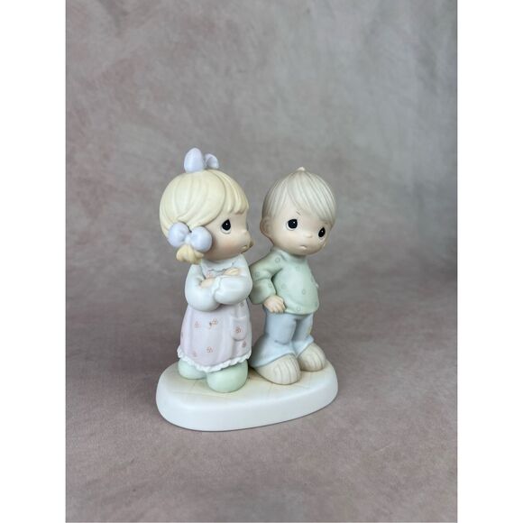 Vintage Precious Moments Sometimes You're Next To Impossible 530964 Enesco - Picture 3 of 6
